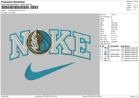 Nike Maverick Embroidery File 6 sizes