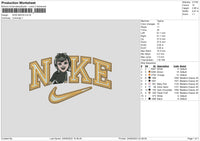 Nike Mavis Embroidery File 6 sizes