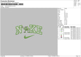 Nike Monster V4 Embroidery File 6 sizes