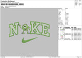 Nike Monster V4 Embroidery File 6 sizes