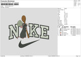 Nike Mouse Embroidery File 6 sizes