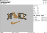 Nike Nala Embroidery File 6 sizes