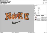 Nike Nemo Embroidery File 6 sizes