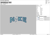 Nike Nurse Embroidery File 6 sizes