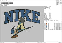 Nike Za Embroidery File 6 sizes