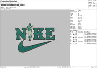 Nike Phillips Embroidery File 6 sizes