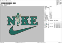 Nike Phillips Embroidery File 6 sizes