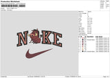 Nike Pumba Embroidery File 6 sizes