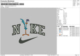 Nike Bird 02 Embroidery File 6 sizes