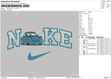 Nike Sally V5 Embroidery File 6 sizes