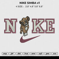 NIKE SIMBA v1 Embroidery