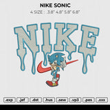 NIKE SONIC Embroidery