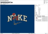 Nike Spider V5 Embroidery File 6 sizes