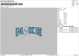 Nike Stna Embroidery File 6 sizes