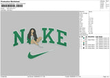 Nike Sza Embroidery File 6 sizes