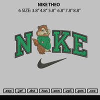 Nike Theo Embroidery File 6 sizes