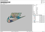 Nike Vegeta1703 Embroidery File 6 sizes