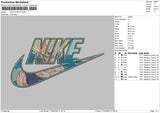 Nike Vegeta1703 Embroidery File 6 sizes