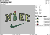 Nike Viona Embroidery File 6 sizes