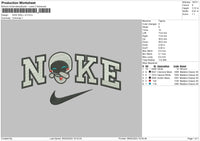 Nike Wall V2 Embroidery File 6 sizes