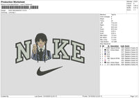 Nike Wednesd Embroidery File 6 sizes