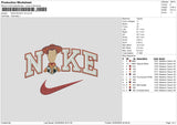 Nike Woody V3 Embroidery File 6 sizes