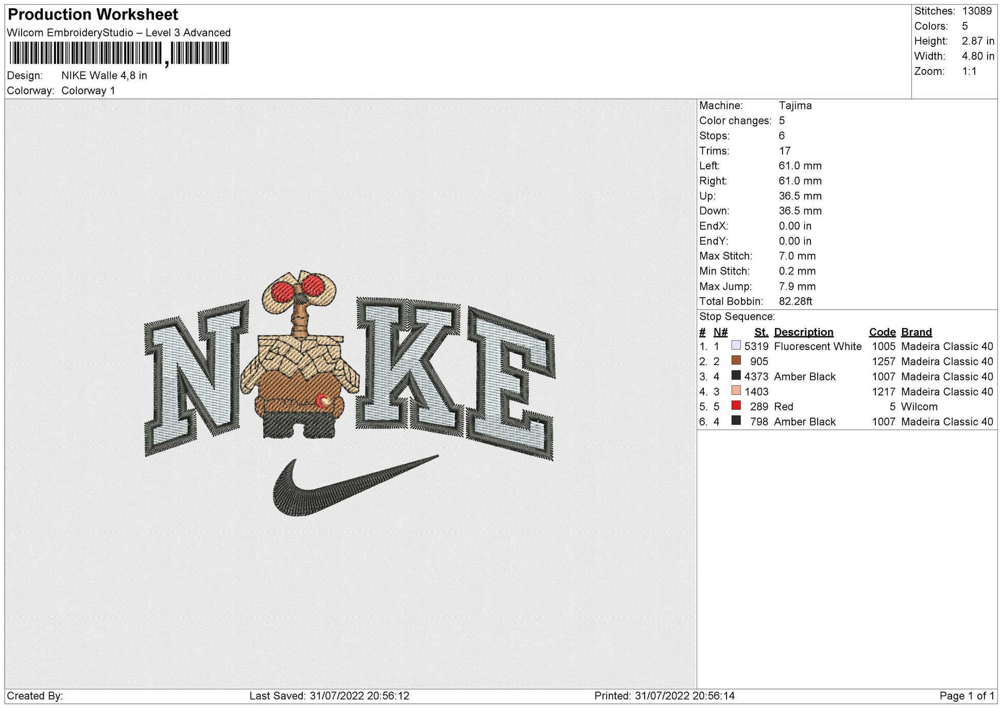 Nike Walle – embrostudio