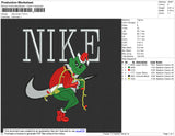 Nike GRINCH Xmas Embroidery