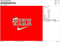 Nike Xmas V20 Embroidery