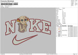 Nike Dobby Embroidery File 6 sizes