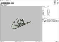 Nike Geralt Embroidery File 6 sizes