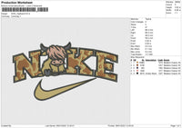 Nike Highland Embroidery File 6 sizes