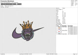 Nike A King Embroidery FIle 6 sizes