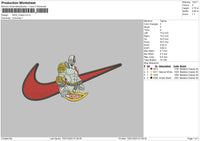 Nike Kratos Embroidery File 6 sizes