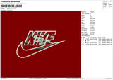 Nike Sf Embroidery File 6 sizes