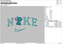 Nike Stitch V5 Embroidery File 6 sizes