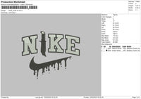 Nike Knife V5 Embroidery FIle 6 sizes