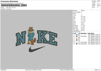 Nike Alvin V2 Embroidery File 6 sizes