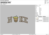 Nike Boba Embroidery File 6 sizes