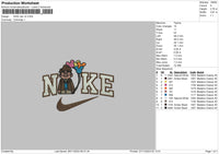 Nike Grandpa V2 Embroidery File 6 sizes