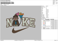 Nike Grandpa V2 Embroidery File 6 sizes