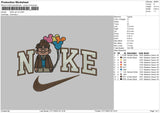 Nike Grandpa V2 Embroidery File 6 sizes