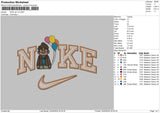 Nike Carl V3 Embroidery File 6 sizes