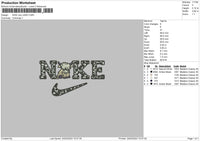 Nike Cow v2403 Emboidery File 6 sizes