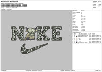 Nike Cow v2403 Emboidery File 6 sizes