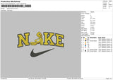 Nike Doll 0612 Embroidery File 6 sizes