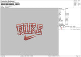 Nike Double Embroidery File 6 sizes