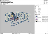 Nike Eeyore V3 Embroidery File 6 sizes