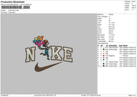 Nike Grandma Embroidery File 6 sizes