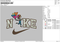 Nike Grandma Embroidery File 6 sizes